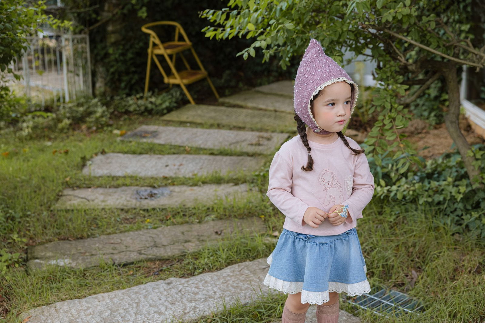 部份現貨▷ 韓國童裝 24秋 | FLO Davi Knit Bonnet - FLO | FLOWERKKOCH 