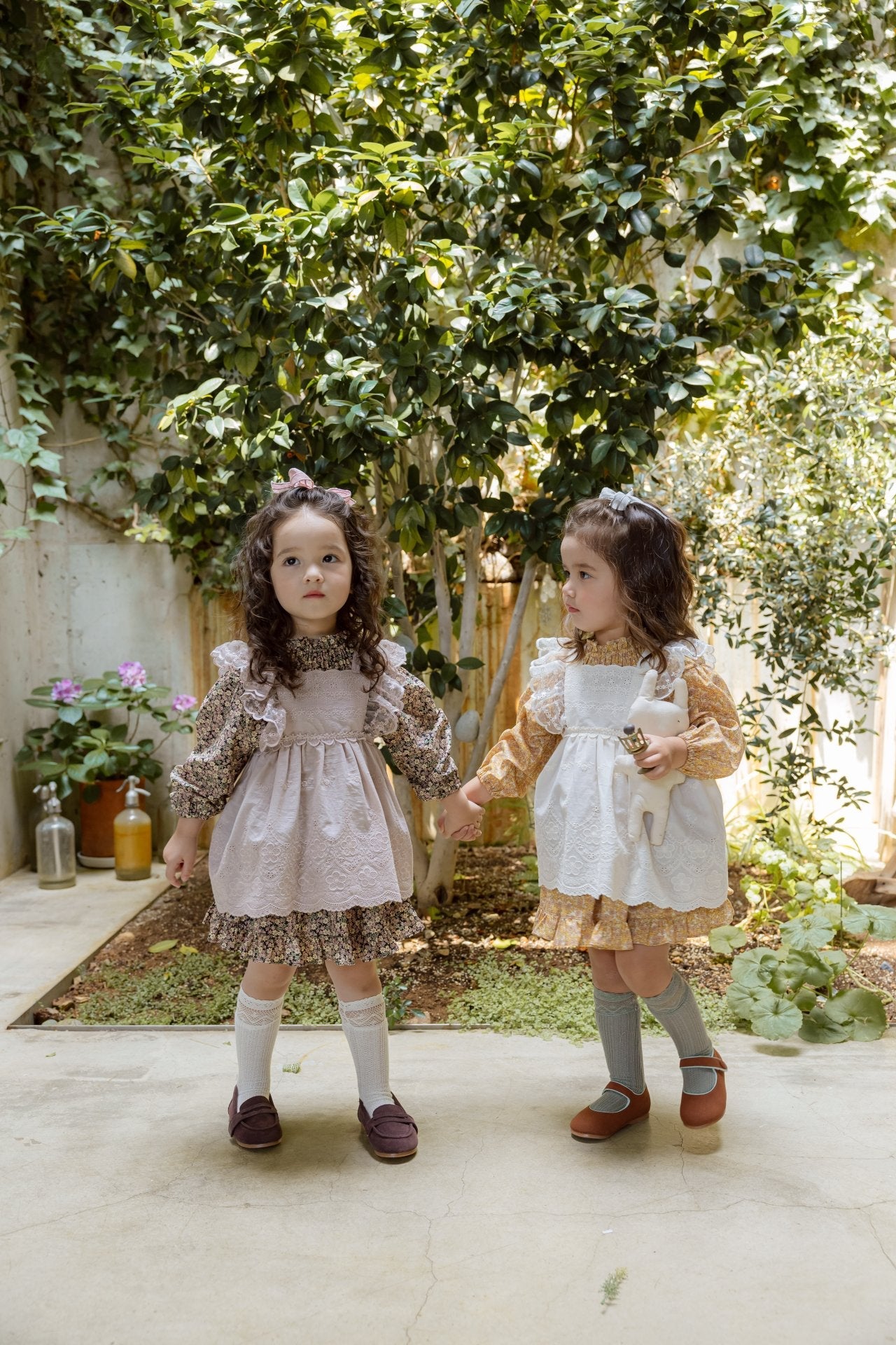韓國童裝 24秋 | FLO Lace Apron - FLO | FLOWERKKOCH 
