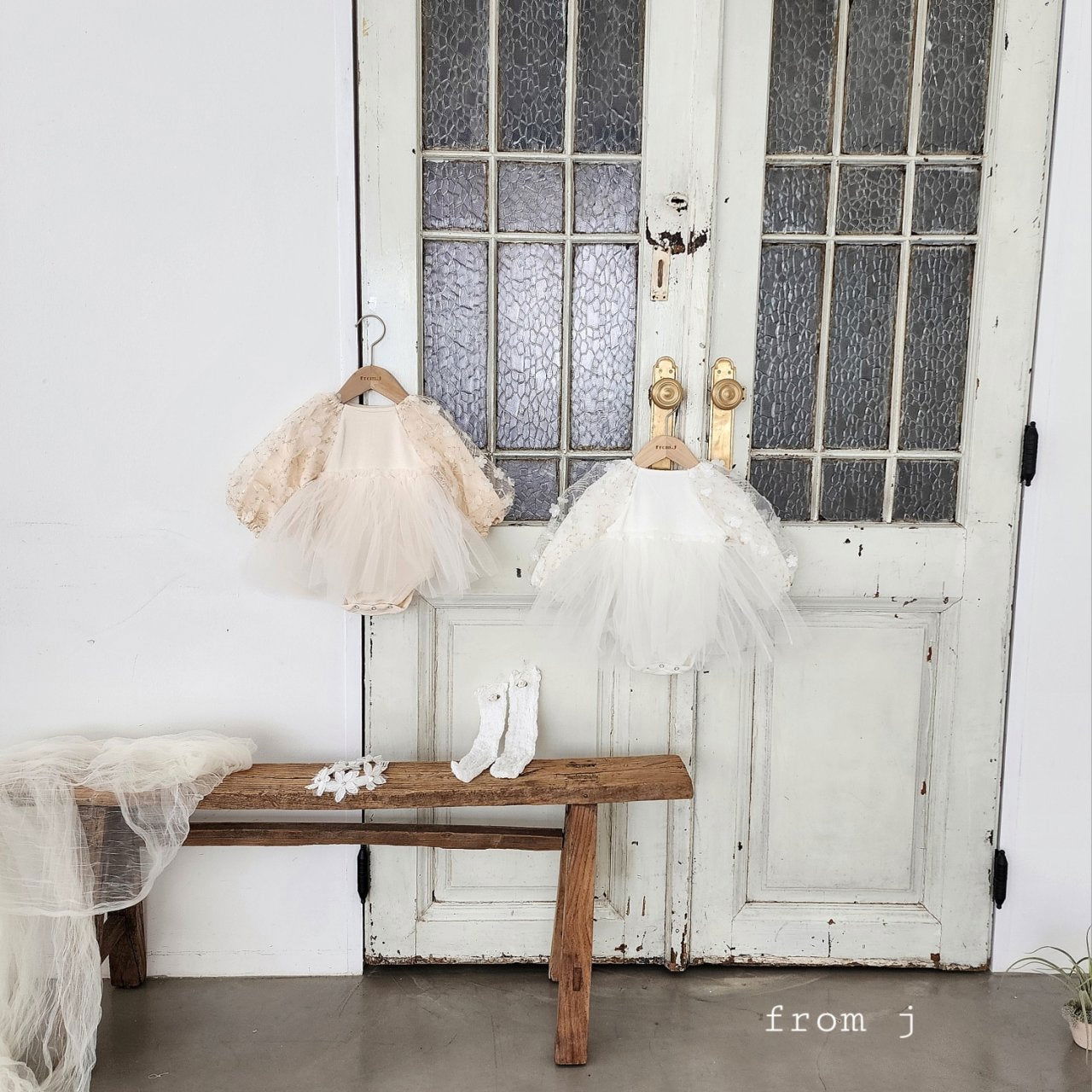 韓國童裝 24秋 | FromJ Daisy Flower Shasha Suit - FLO | FLOWERKKOCH 