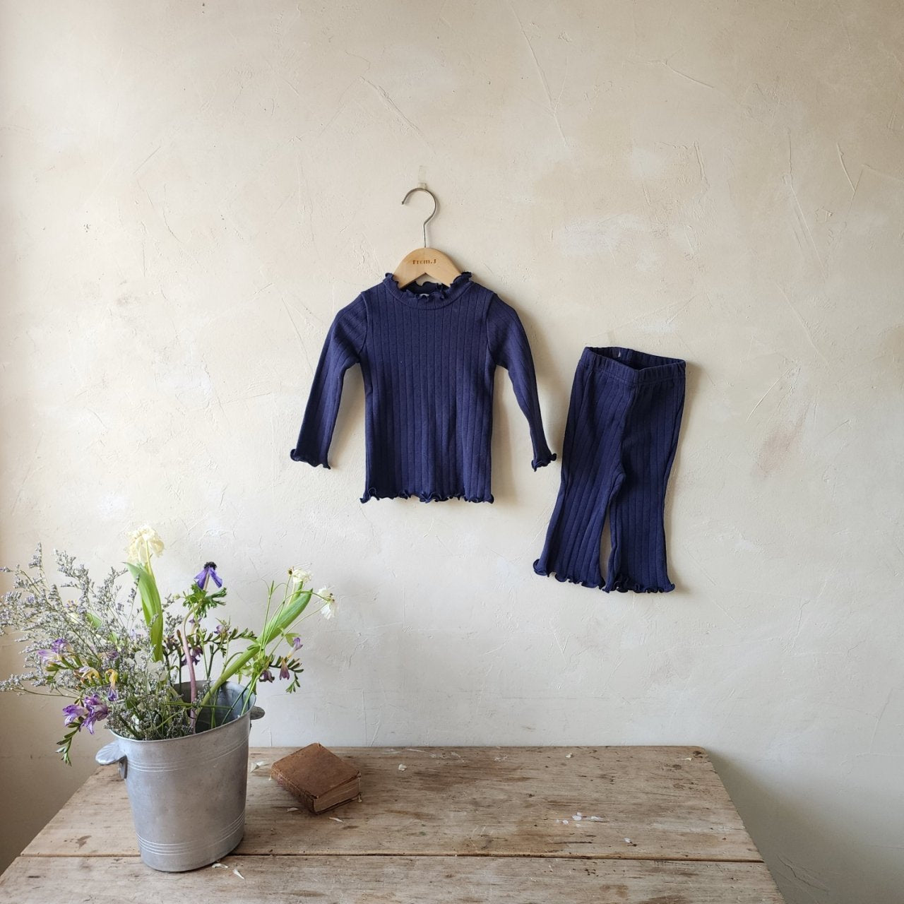 韓國童裝 24秋 | FromJ Eyelet Pants - FLO | FLOWERKKOCH 