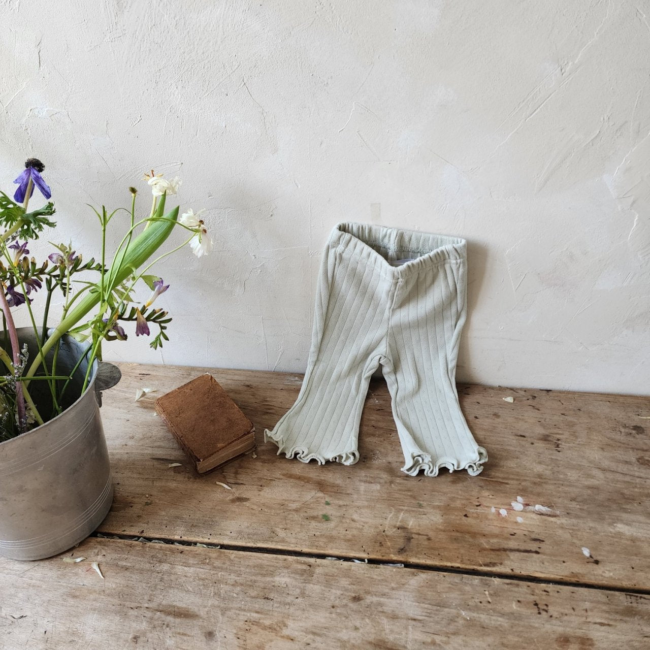 韓國童裝 24秋 | FromJ Eyelet Pants - FLO | FLOWERKKOCH 