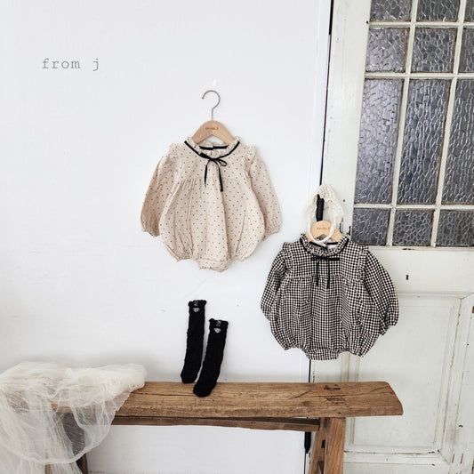 韓國童裝 24秋 | FromJ Pure Frill Suit / Ops - FLO | FLOWERKKOCH 