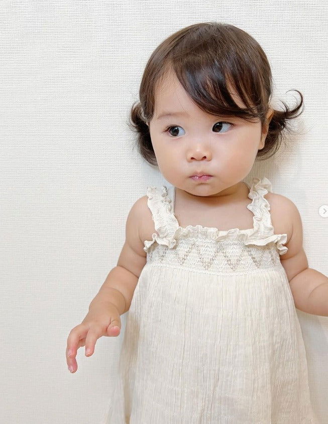 韓國童裝 24夏 | Milkbalm Ola Smoking OPS / Baby Suit (6/10出貨) - FLO | FLOWERKKOCH 
