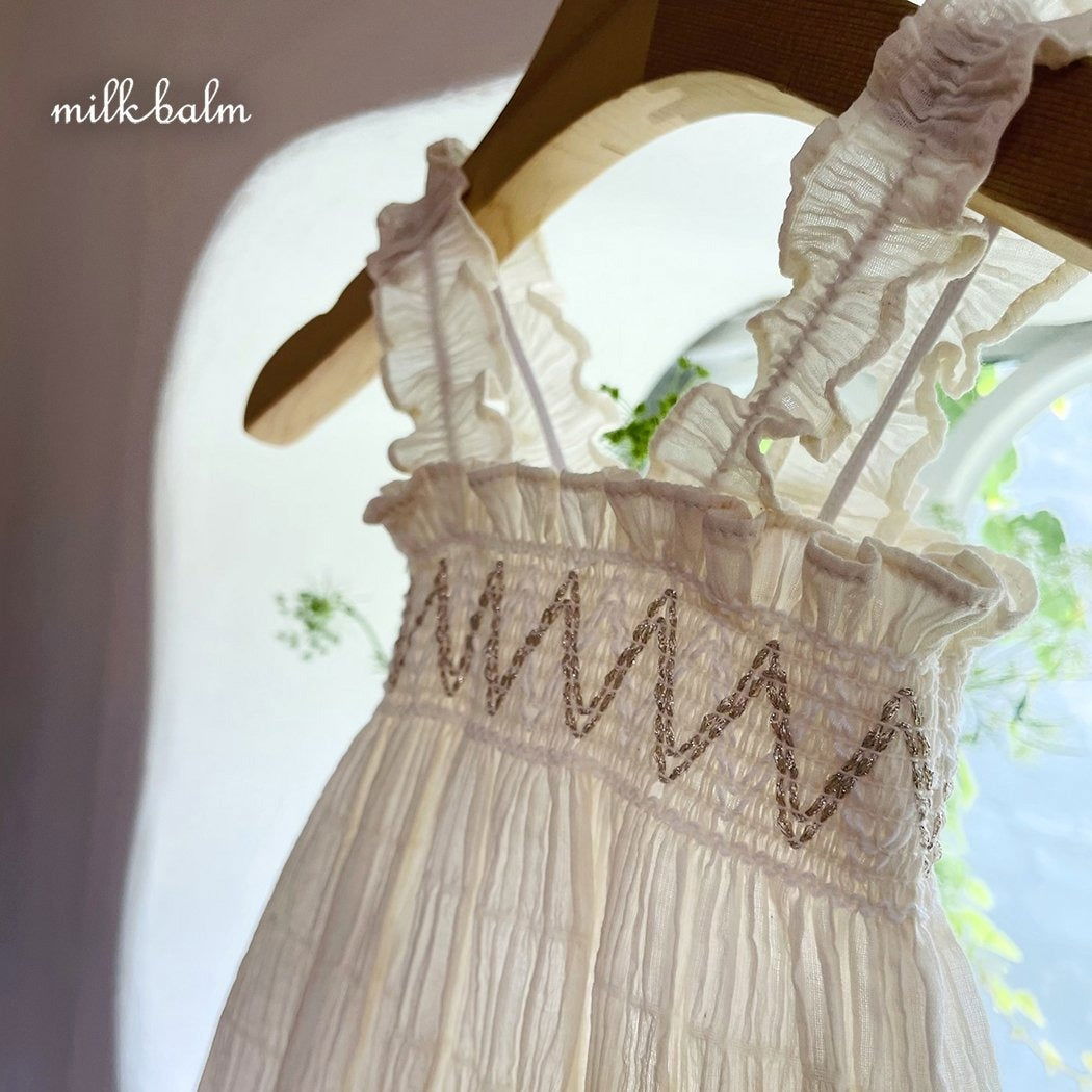 韓國童裝 24夏 | Milkbalm Ola Smoking OPS / Baby Suit (6/10出貨) - FLO | FLOWERKKOCH 