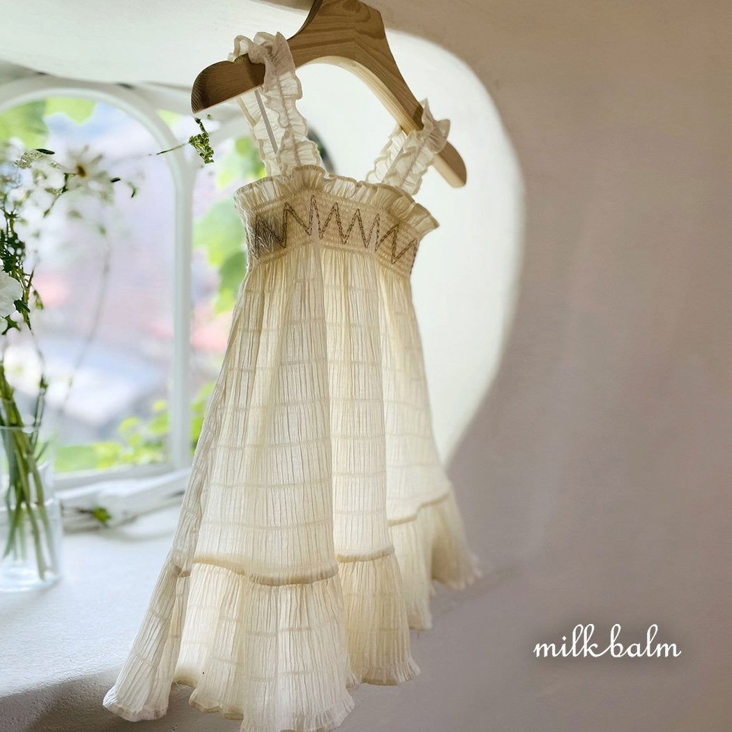 韓國童裝 24夏 | Milkbalm Ola Smoking OPS / Baby Suit (6/10出貨) - FLO | FLOWERKKOCH 