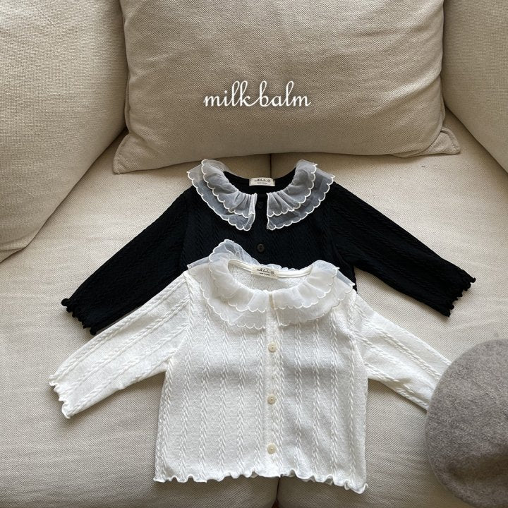 韓國童裝 24秋 | Milkbalm Sylvia Cardigan - FLO | FLOWERKKOCH 