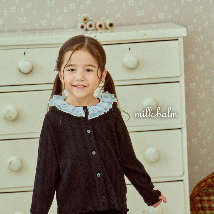韓國童裝 24秋 | Milkbalm Sylvia Cardigan - FLO | FLOWERKKOCH 