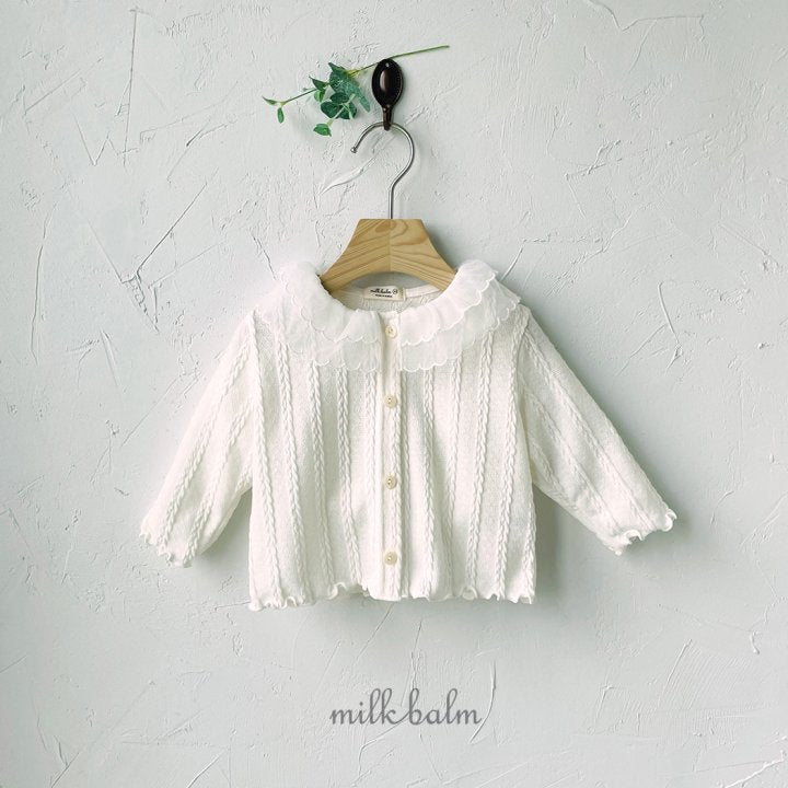 韓國童裝 24秋 | Milkbalm Sylvia Cardigan - FLO | FLOWERKKOCH 