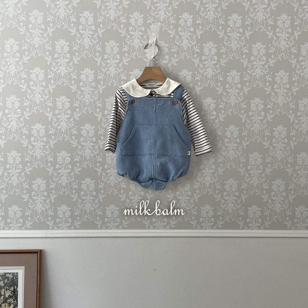 韓國童裝 24秋 | Milkbalm Winnie Sailor Tee - FLO | FLOWERKKOCH 