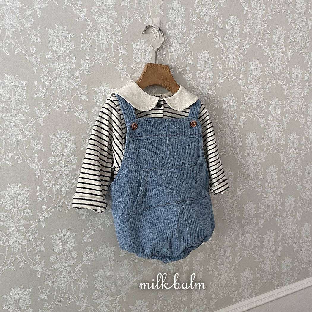韓國童裝 24秋 | Milkbalm Winnie Sailor Tee - FLO | FLOWERKKOCH 
