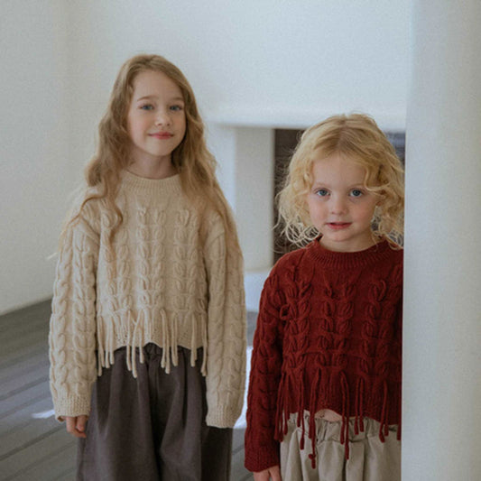 韓國童裝 24秋冬 | NN24408 MARANG KNIT - FLO | FLOWERKKOCH 