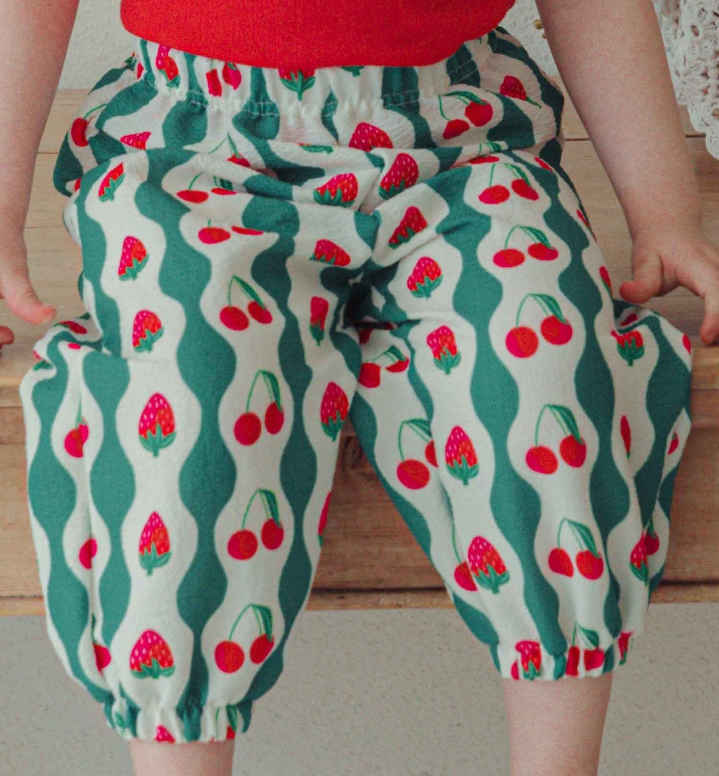 韓國童裝 26夏| CR25 Cherry Berry Pants (80-125cm)