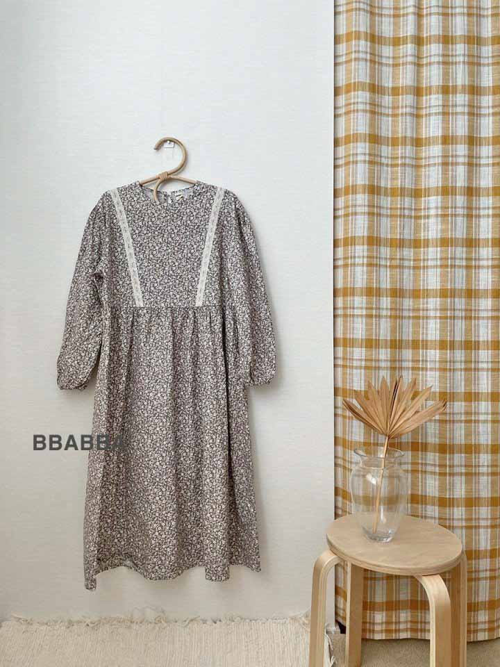 韓國童裝 24秋冬 | bbabba Floral Suit 親子裝 BA24403 - FLO | FLOWERKKOCH 