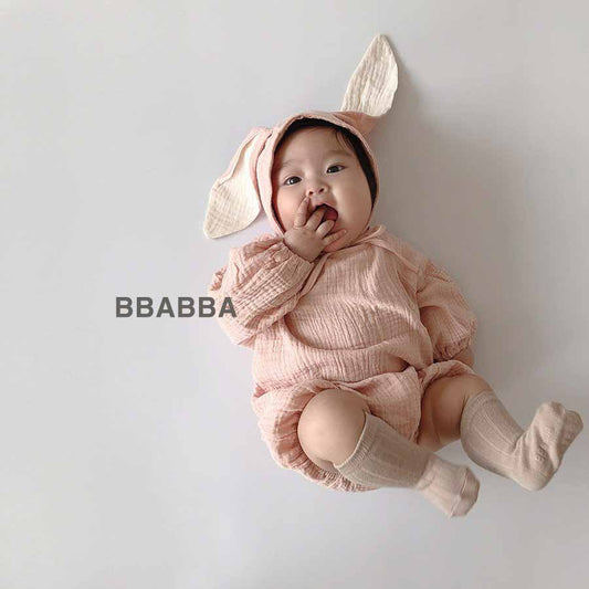 韓國童裝 24秋冬 | bbabba Rabbit Suit BA244009 - FLO | FLOWERKKOCH 