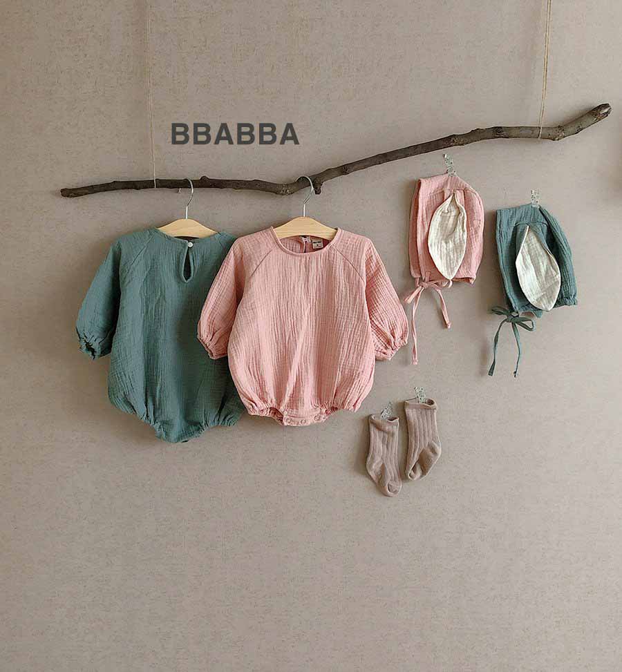 韓國童裝 24秋冬 | bbabba Rabbit Suit BA244009 - FLO | FLOWERKKOCH 