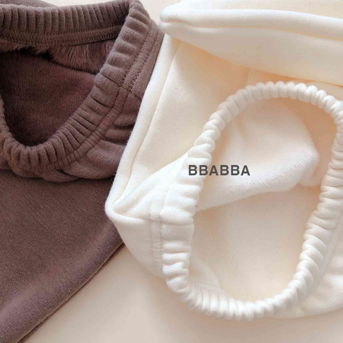 韓國童裝 24秋冬 | bbabba Superwarm Baby Leggings 極保暖打底褲有毛毛內裡 BA244011 - FLO | FLOWERKKOCH 