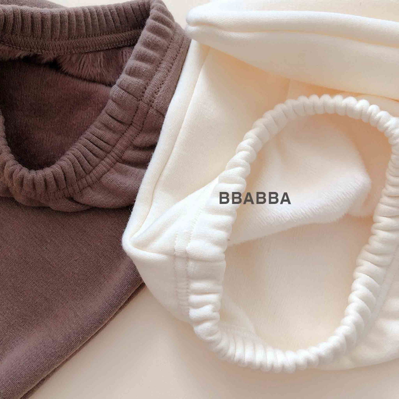 韓國童裝 24秋冬 | bbabba Superwarm Baby Leggings 極保暖打底褲有毛毛內裡 BA244011 - FLO | FLOWERKKOCH 