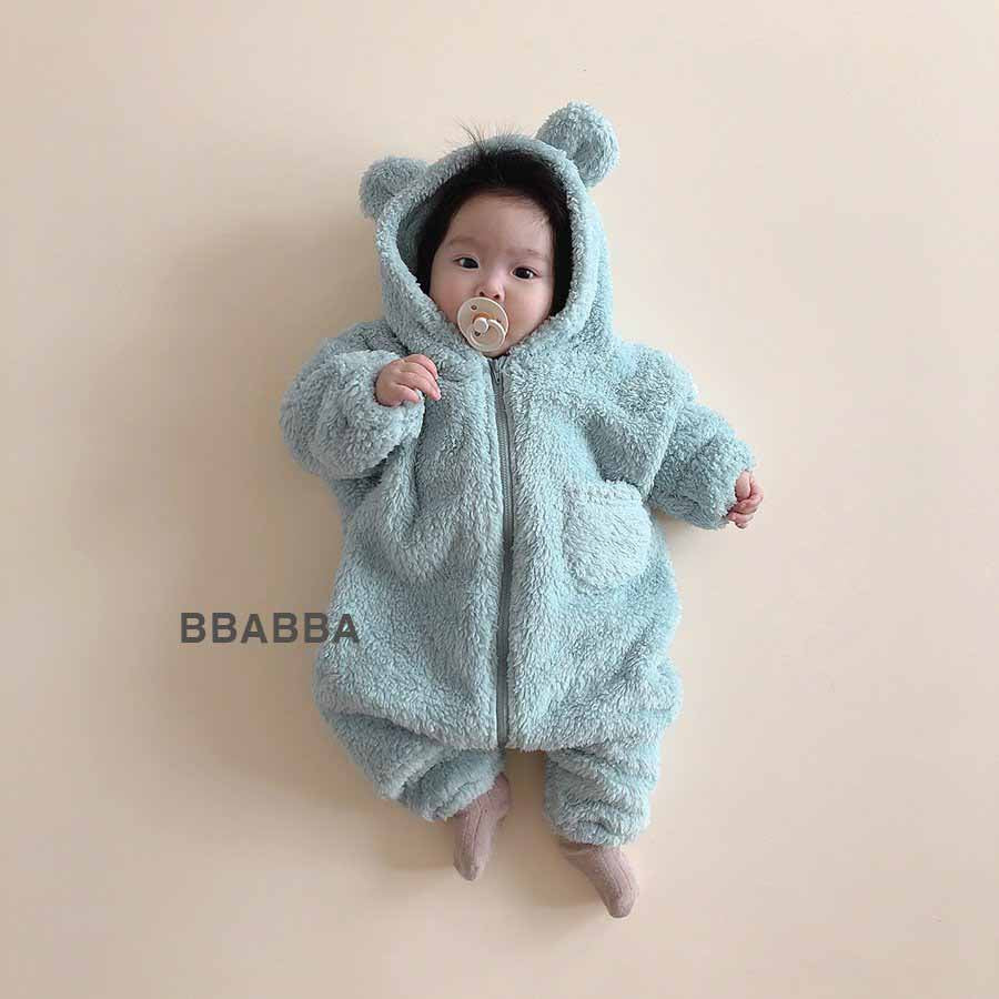韓國童裝 24秋冬 | bbabba bear bear suit - FLO | FLOWERKKOCH 
