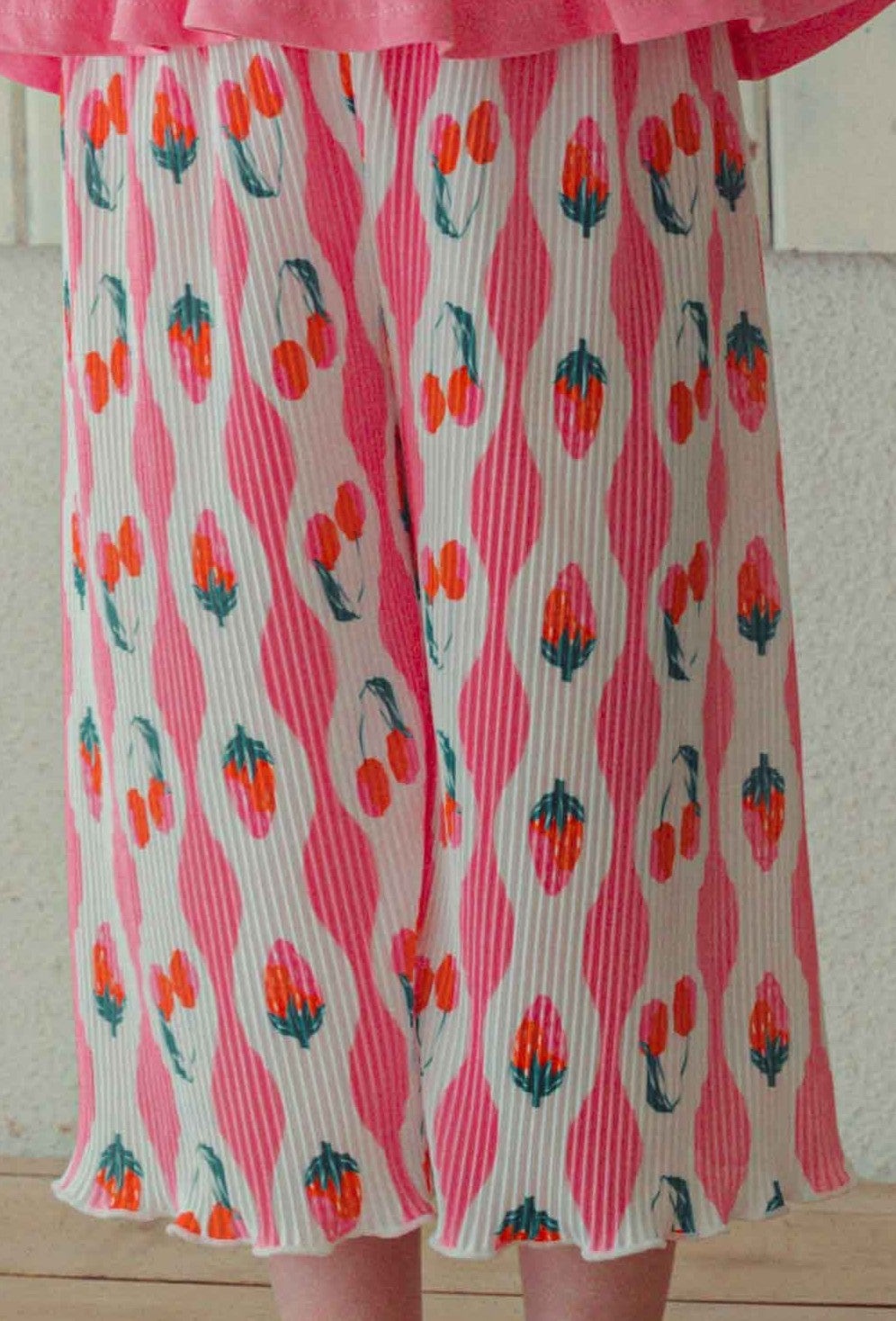 韓國童裝 26夏| CR20 Strawberry Pleats P (80-125cm)