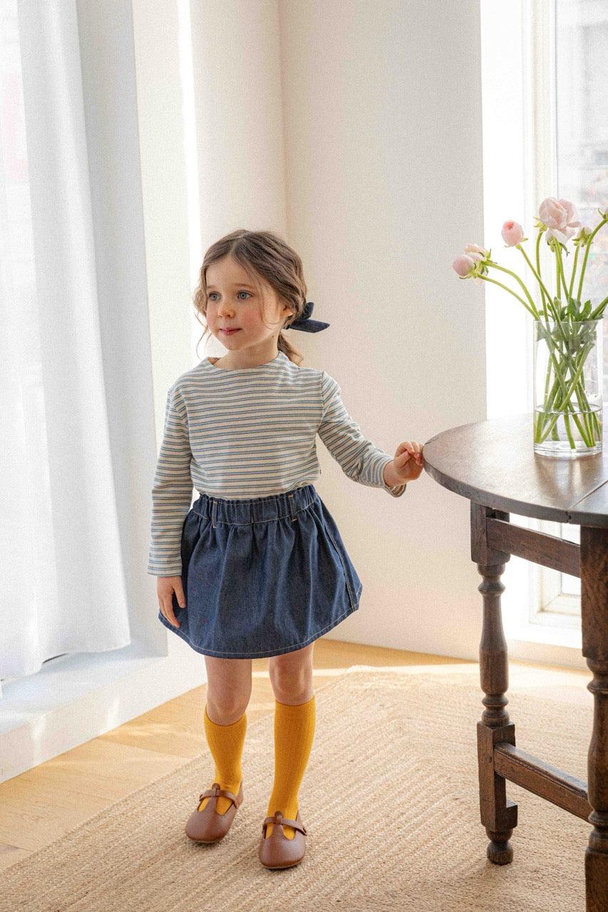 韓國童裝 26春 | LU19 Ever Denim Skirt (80-130cm)