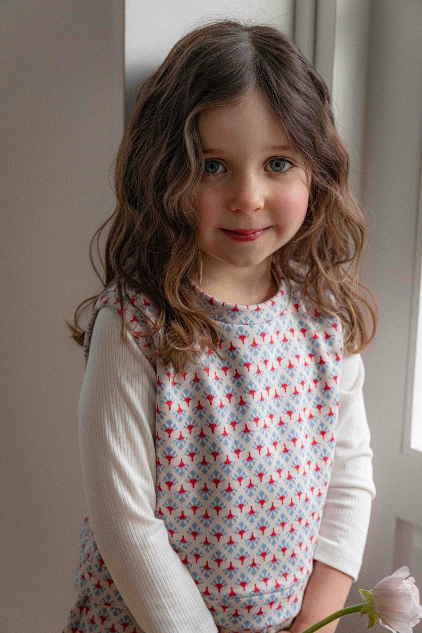 韓國童裝 26春 | LU22 Ravi Ribbed Tee (80-130cm)