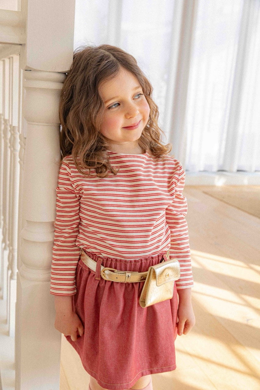 韓國童裝 26春 | LU19 Ever Denim Skirt (80-130cm)