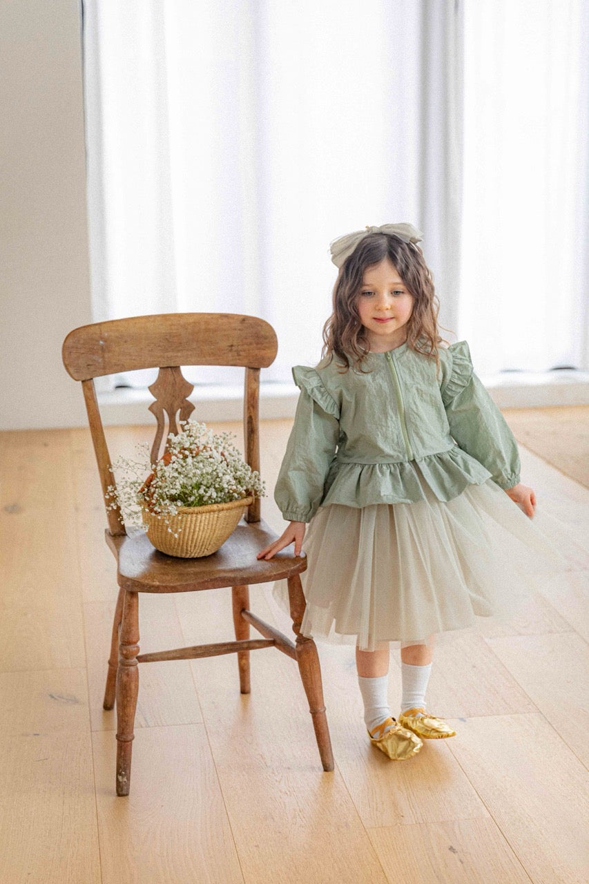 韓國童裝 26春 | LU17 Ez Sha Skirt (80-130cm) 可雙面穿