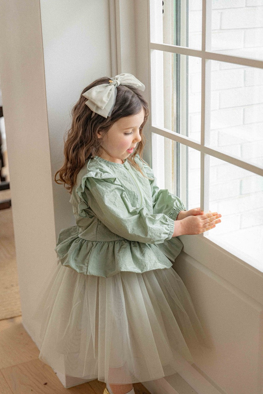 韓國童裝 26春 | LU17 Ez Sha Skirt (80-130cm) 可雙面穿