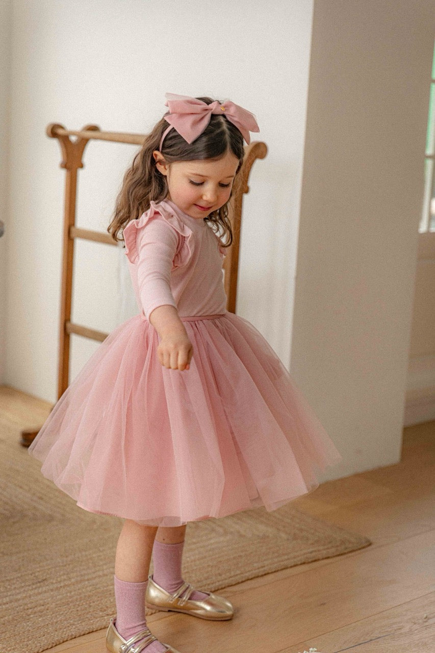 韓國童裝 26春 | LU26 Wing Ribbed Tee (80-130cm)