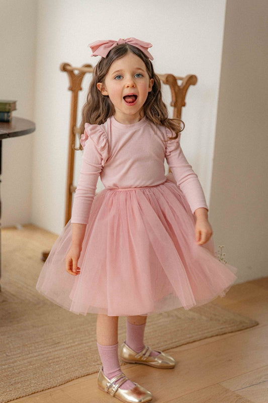 韓國童裝 26春 | LU17 Ez Sha Skirt (80-130cm) 可雙面穿