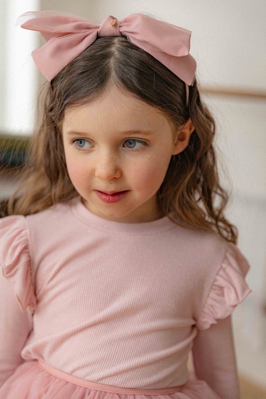 韓國童裝 26春 | LU26 Wing Ribbed Tee (80-130cm)