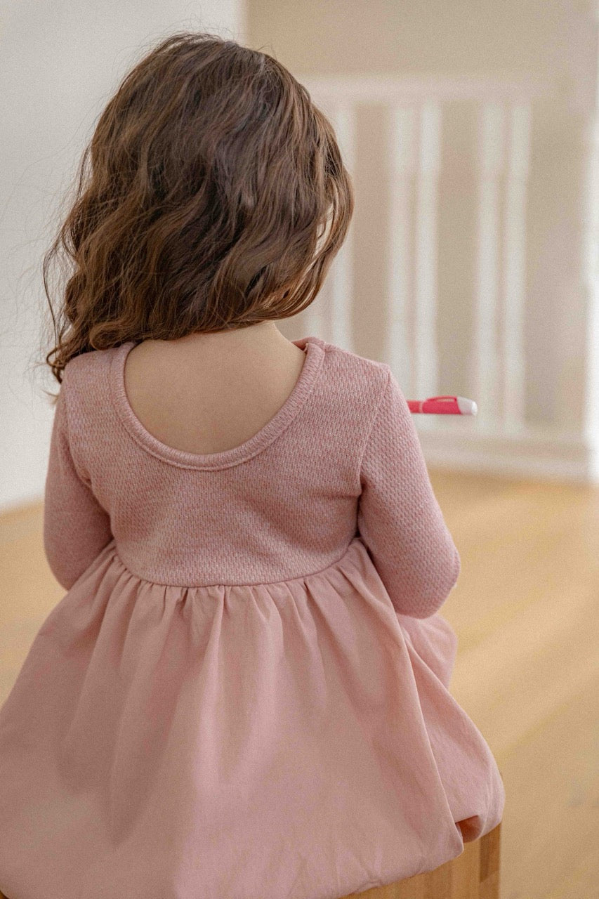 韓國童裝 26春 | LU27 Loving Balloon Dress (80-130cm)