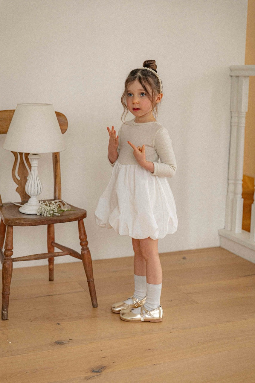 韓國童裝 26春 | LU27 Loving Balloon Dress (80-130cm)