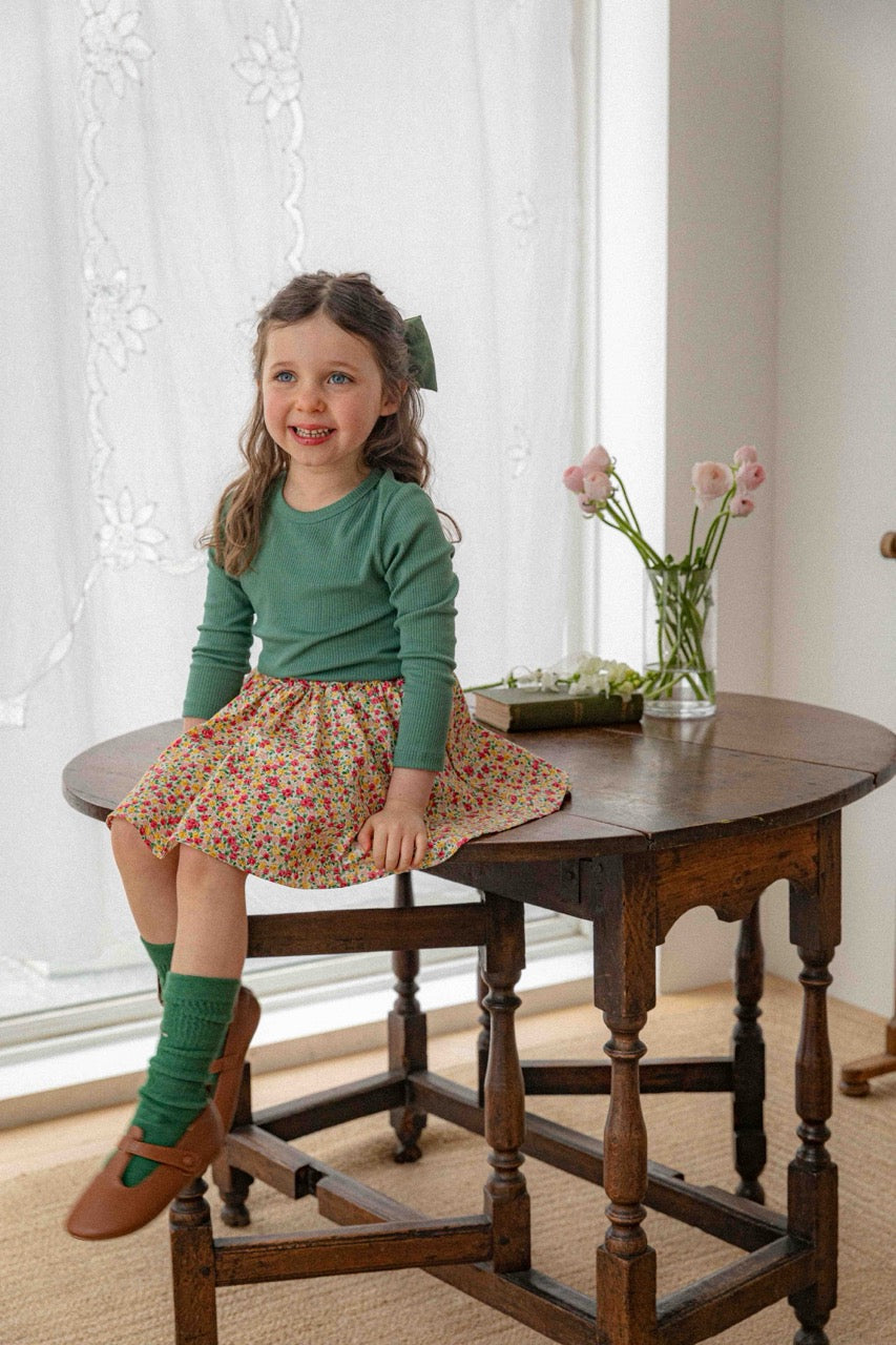 韓國童裝 26春 | LU16 Lenny Skirt (80-130cm)