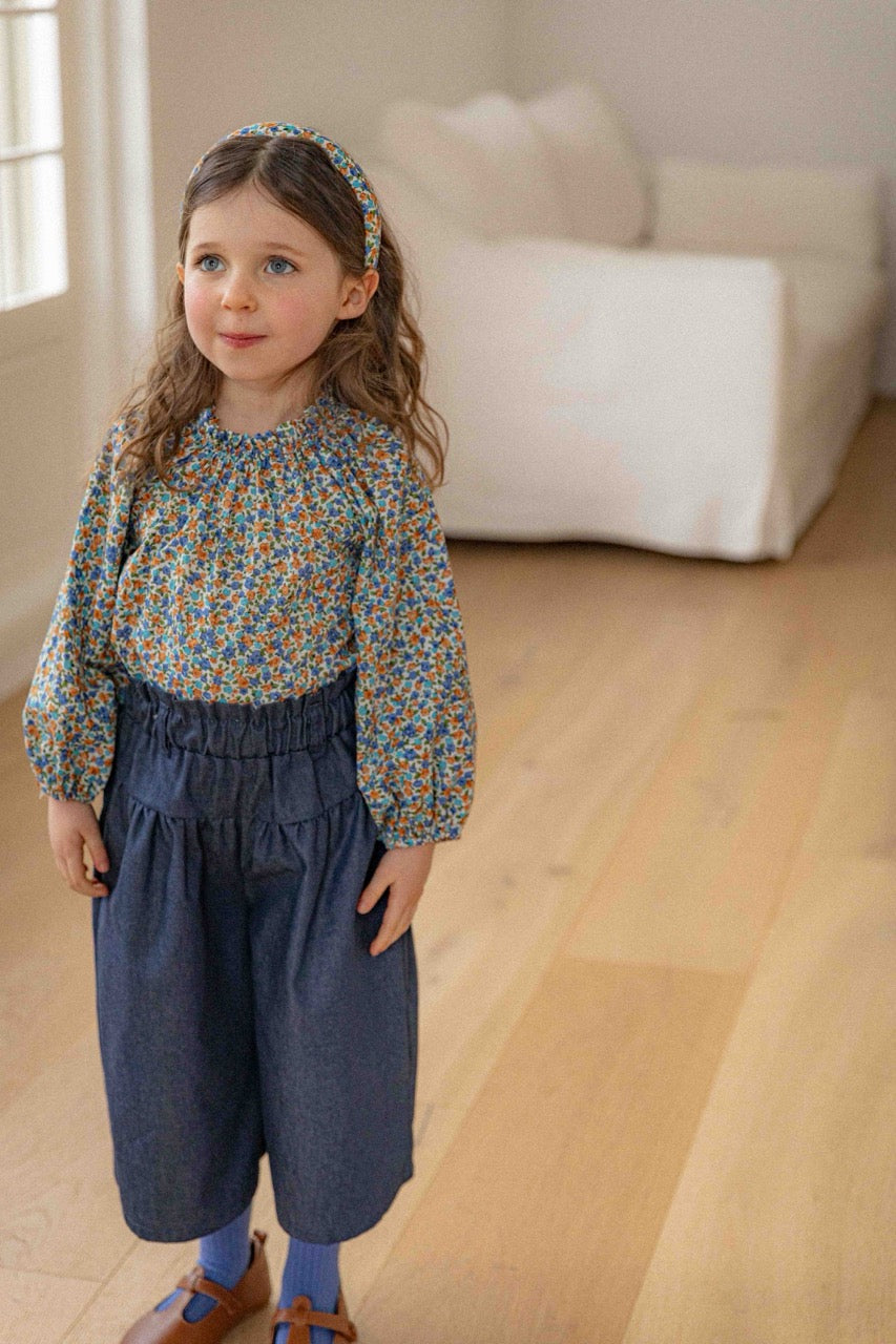 韓國童裝 26春 | LU21 Poy Frill Pants (80-130cm)