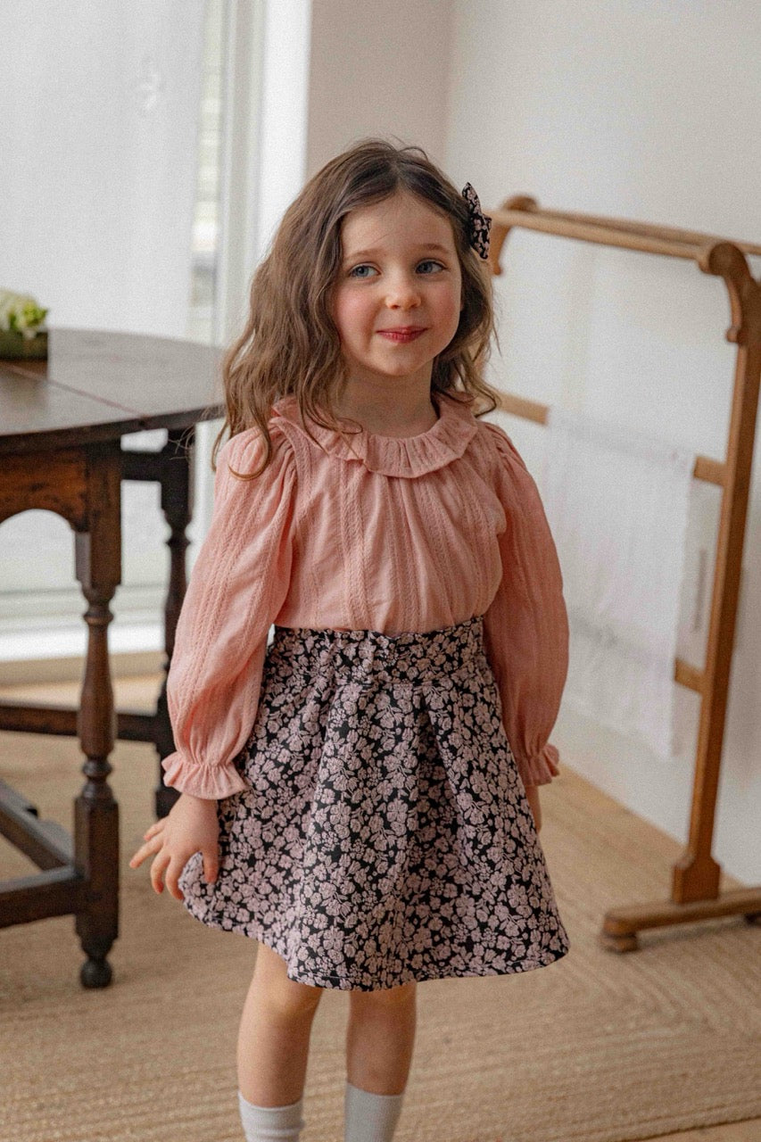 韓國童裝 26春 | LU18 Pelli Jacquard Skirt (80-130cm)