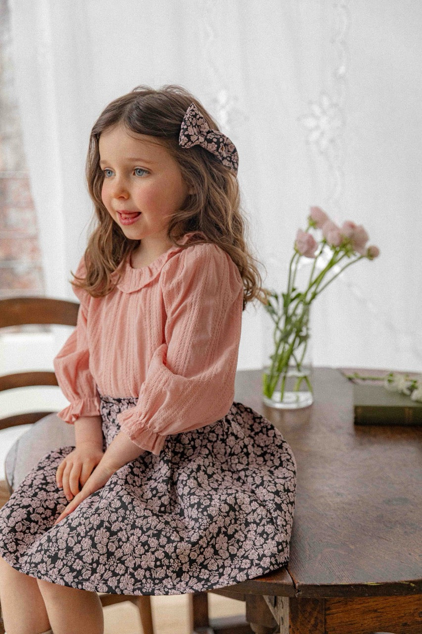 韓國童裝 26春 | LU18 Pelli Jacquard Skirt (80-130cm)