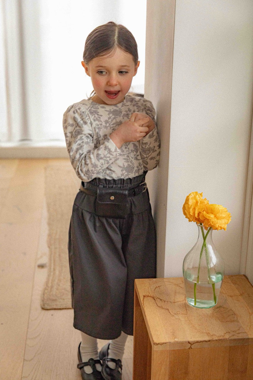 韓國童裝 26春 | LU21 Poy Frill Pants (80-130cm)