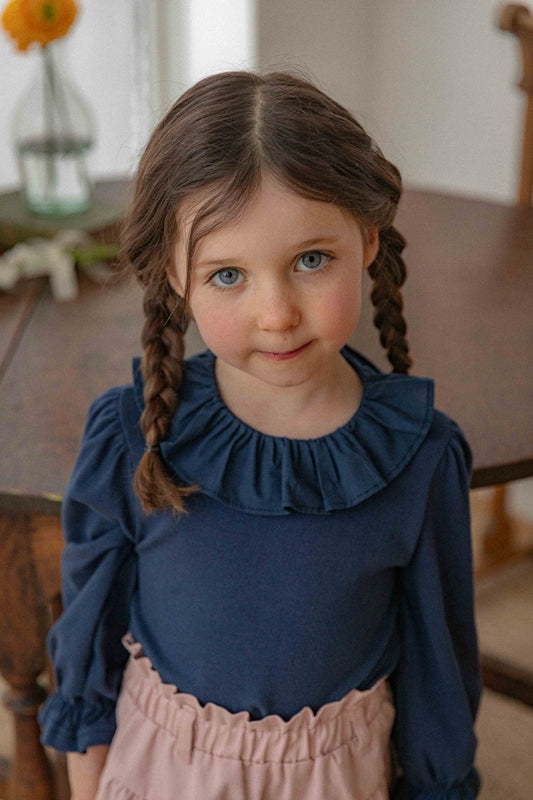 韓國童裝 26春 | LU24 Luna Frill Tee (80-130cm)