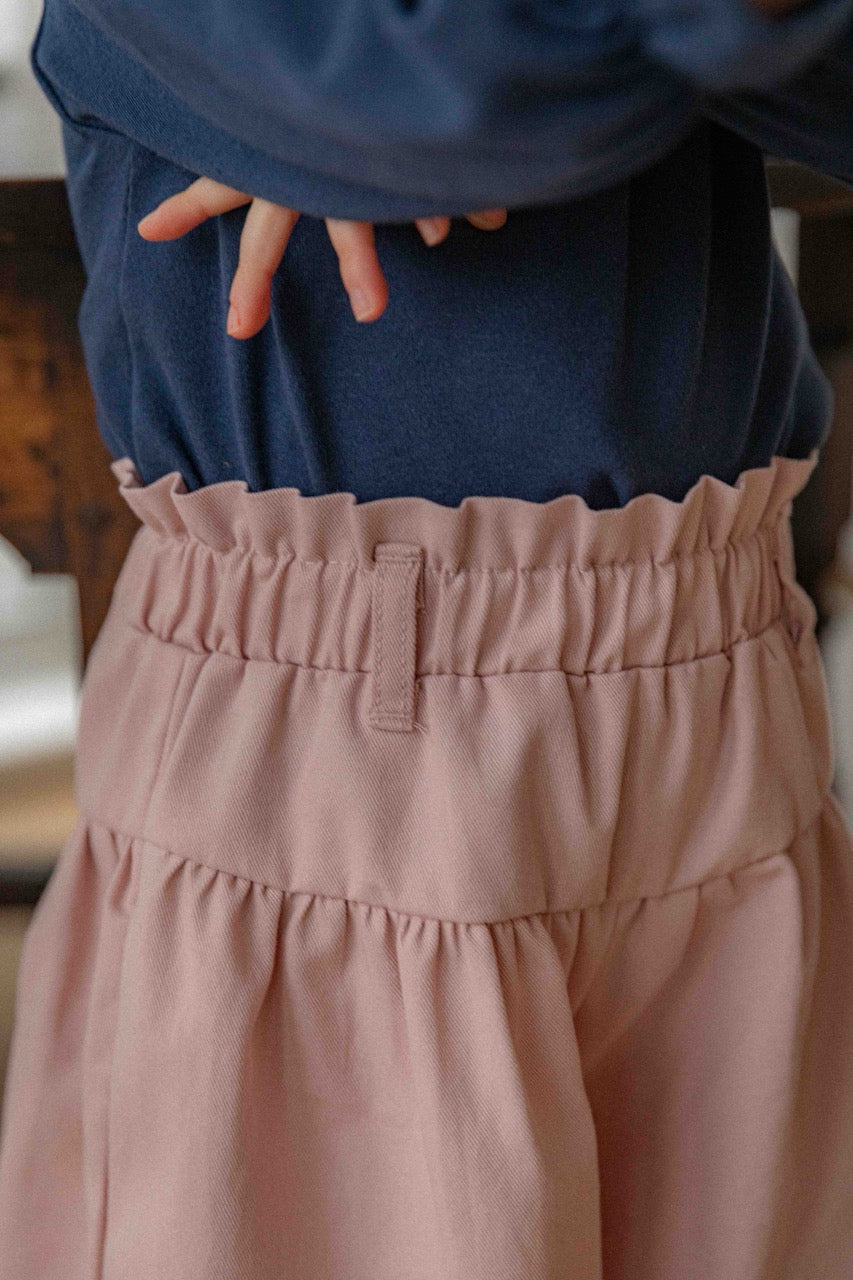 韓國童裝 26春 | LU21 Poy Frill Pants (80-130cm)