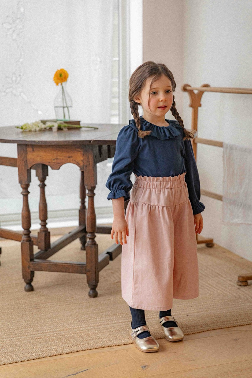 韓國童裝 26春 | LU21 Poy Frill Pants (80-130cm)