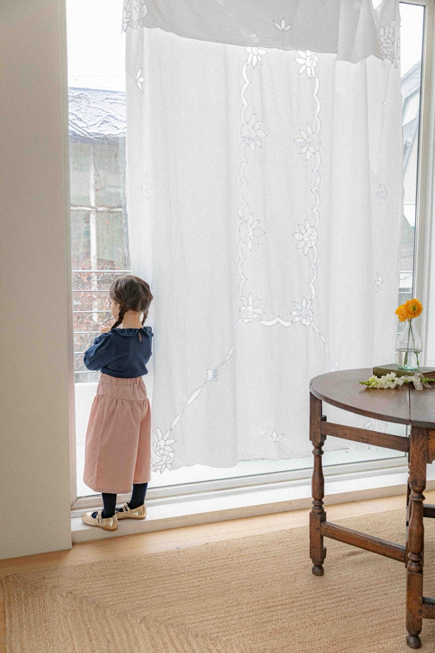 韓國童裝 26春 | LU21 Poy Frill Pants (80-130cm)