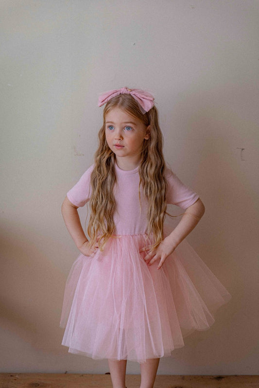 韓國童裝 26夏| LU15 Shine Tutu Dress | Shine 澎澎裙洋裝 (80-130)