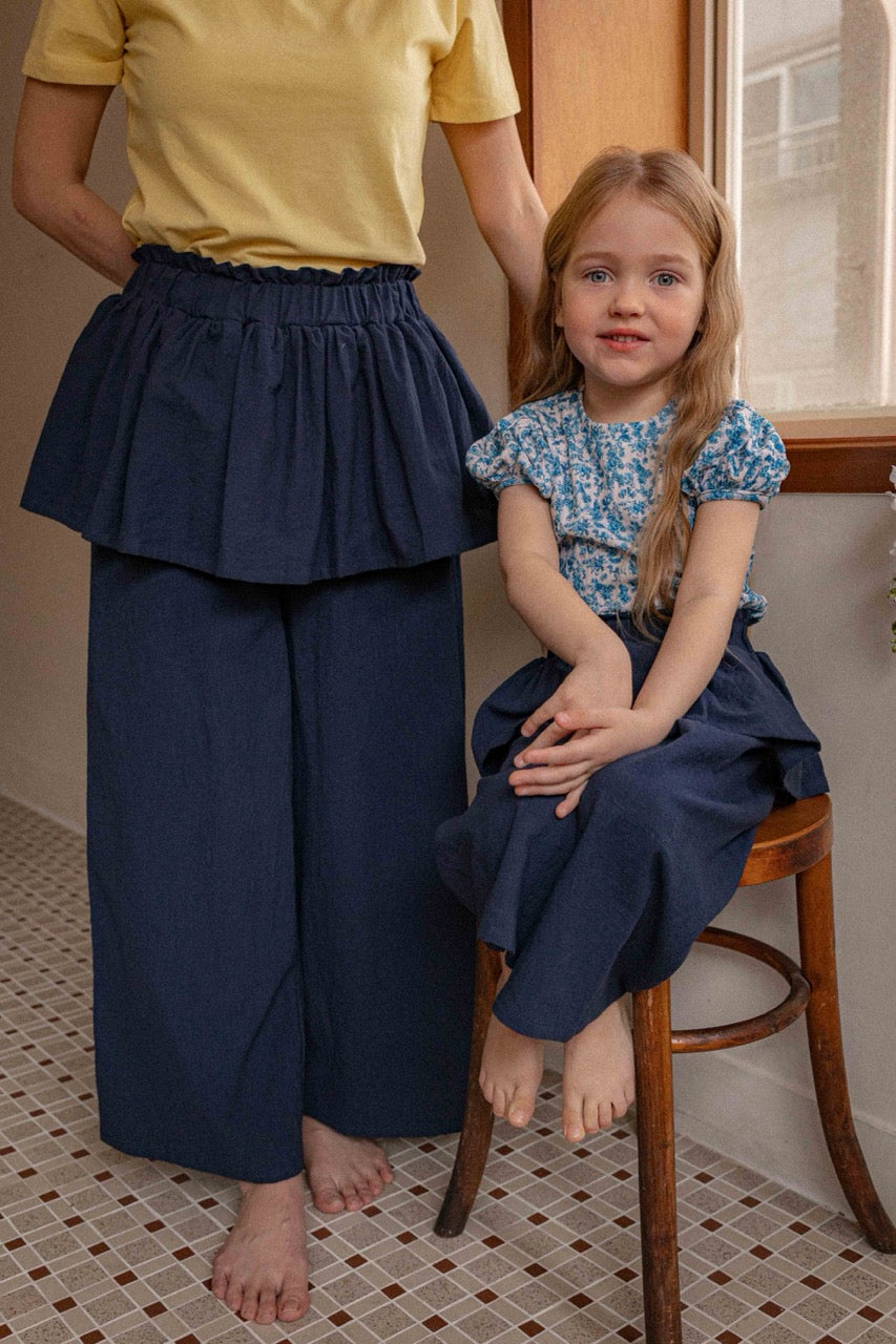 韓國童裝 26夏| LU03 Mom Billy Pants | 媽媽 Bly 褲子(FREE SIZE)