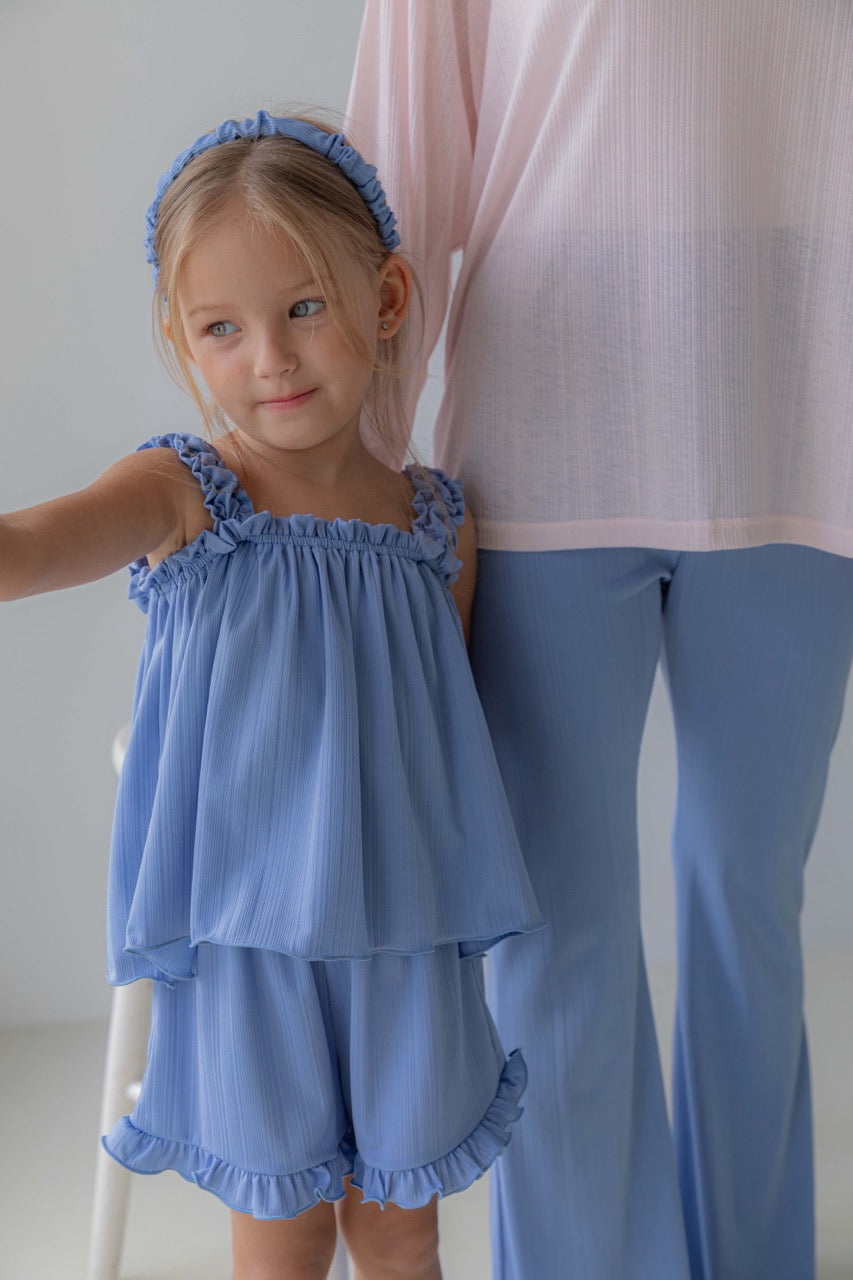 韓國童裝 26夏| LU40 Pring Mom Pants | Pring 媽媽褲(FREE SIZE)