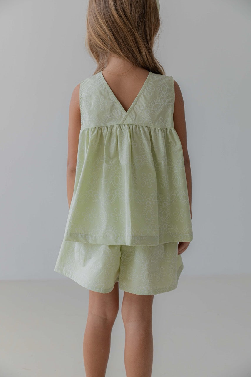 韓國童裝 26夏| LU35 Sharon Blouse | Sharon 罩衫 (80-130)