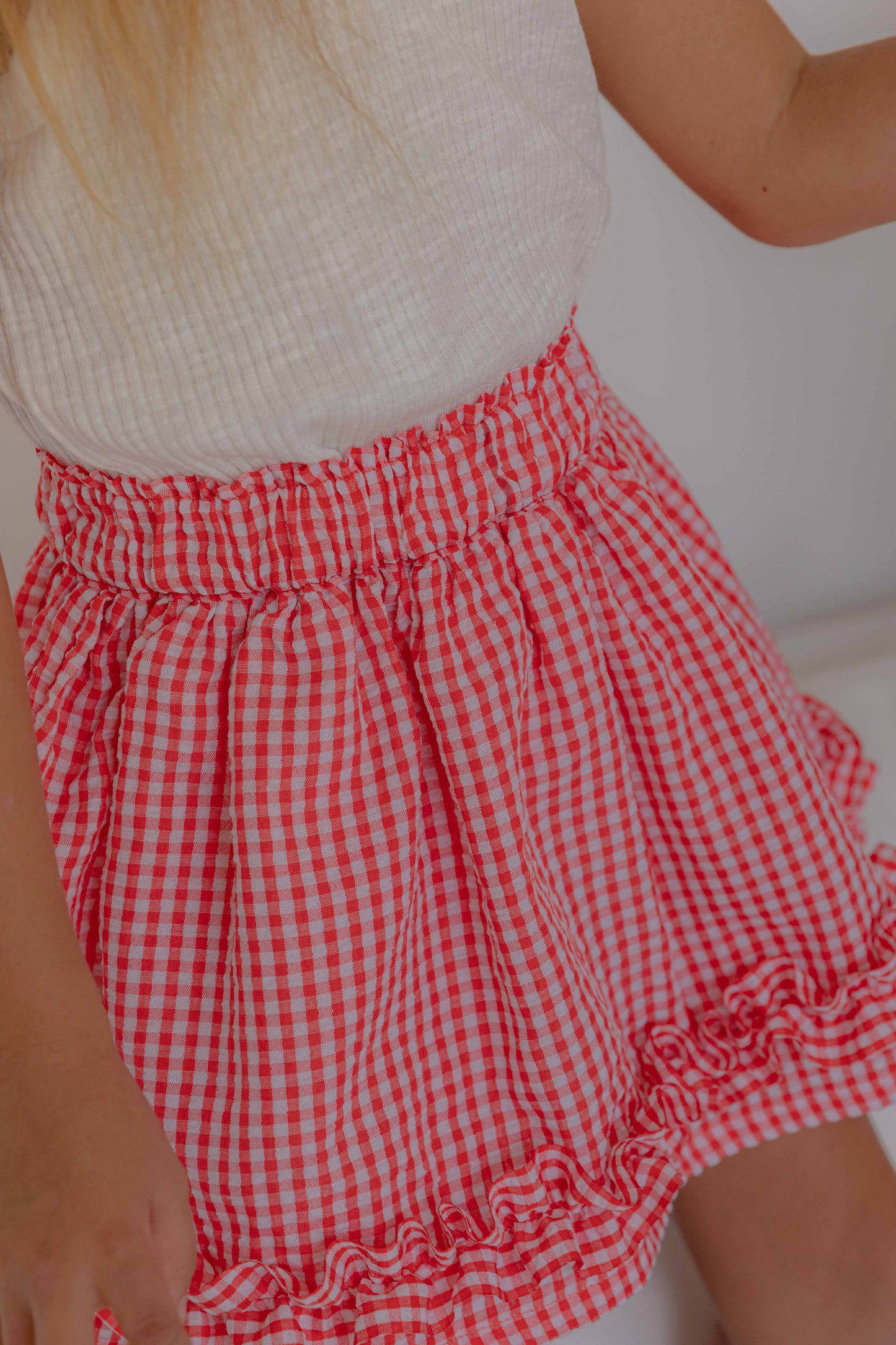 韓國童裝 26夏| LU47 My Check Skirt | My 格紋裙 (80-130)
