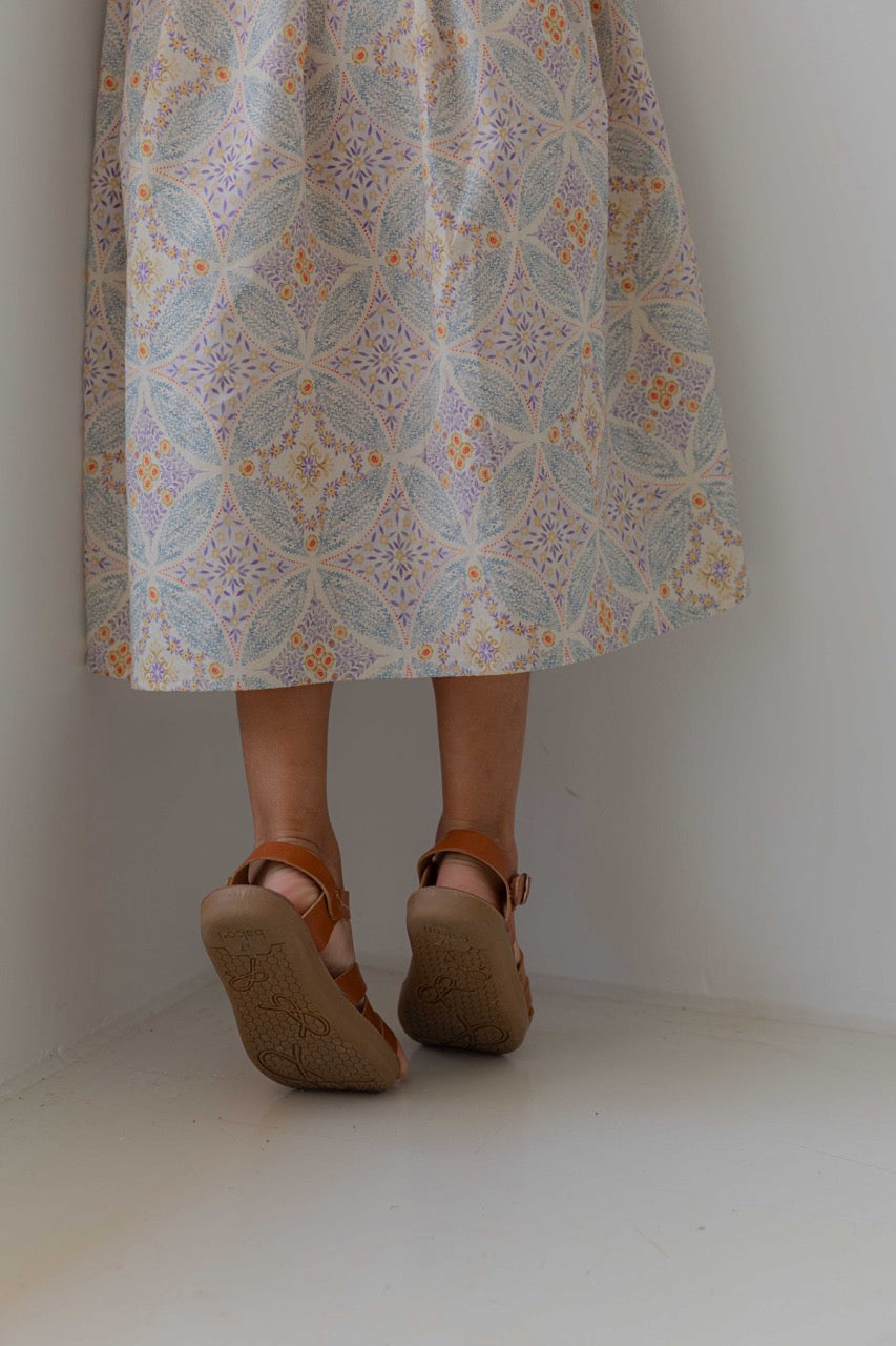 韓國童裝 26夏| LU51 Bella Smock Dress | Bella 抓皺洋裝 (80-130)