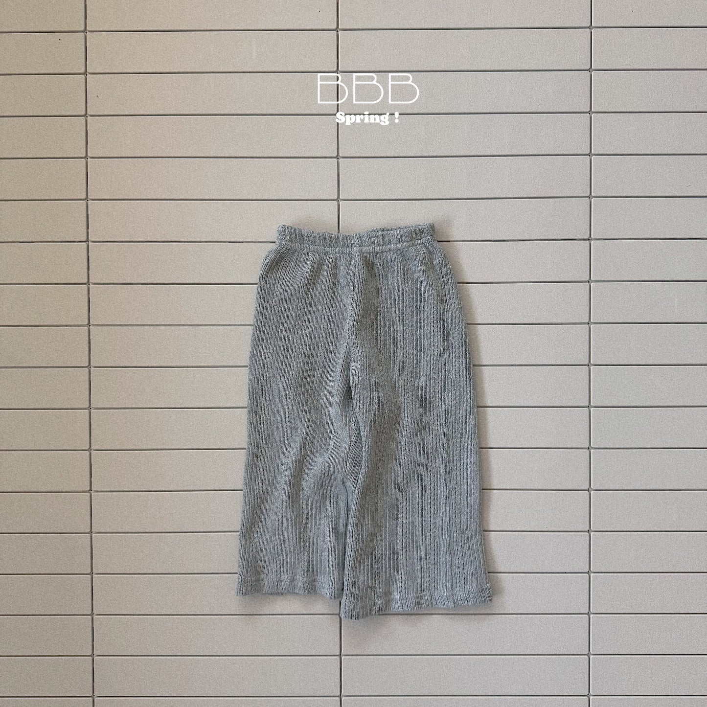 韓國童裝 26春 | BB34 Bebe Knit PT (70-110cm)