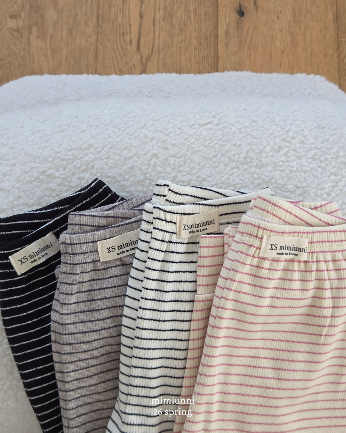 必買 1+1 春季 Stripe easy Pants 羅紋細條紋微束口褲 \\2件同款只需要1件價錢//